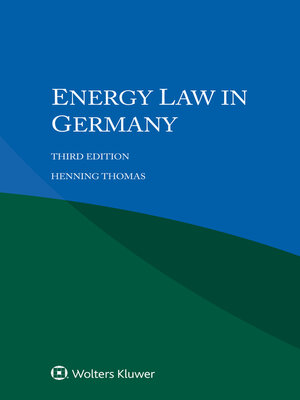 cover image of Energy Law in Germany
